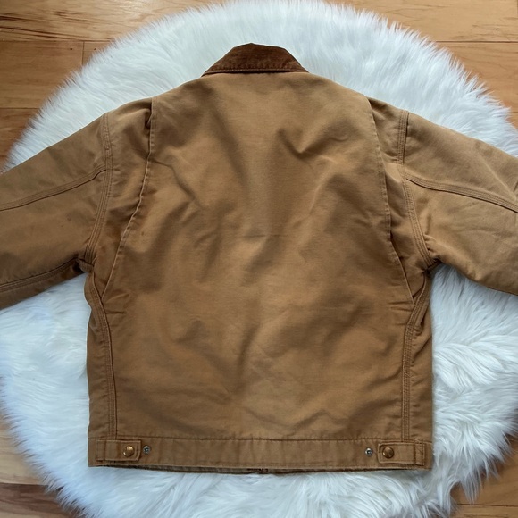 Vintage 1994 Carhartt Detroit Jacket 6BLJ Blanket Lined Sz 42 (Large)Made in USA - Picture 11 of 14